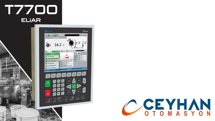 T 7700 TEKSTİL BOYAMA KONTROL CİHAZI
