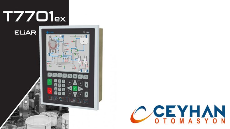 T 7701 EX TEKSTİL BOYAMA KONTROL CİHAZI